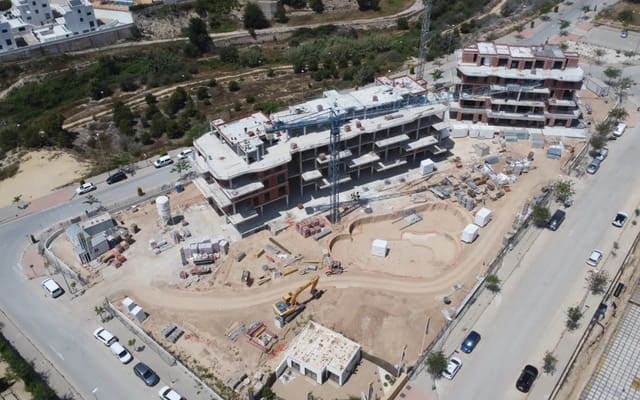 1 makuuhuone Huoneisto myytävänä paikassa Platja Vila Joiosa - Platja de Torres, La Villajoyosa / Vila Joiosa mukana uima-altaan - 318 000 € (Ref: 9569444)