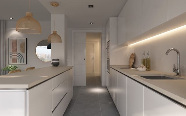 2 chambre Appartement à vendre à Balcón de Finestrat - Terra Marina, Finestrat avec piscine - 440 000 € (Ref: 9569445)