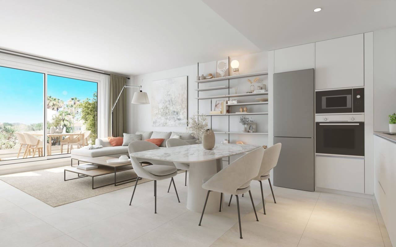 3 sypialnia Apartament na sprzedaż w Mijas z basenem - 448 700 € (Ref: 9569944)