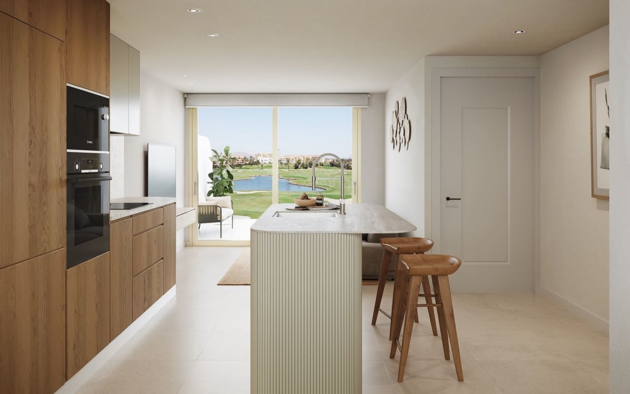 3 sovrum Strandlägenhet till salu i Los Alcazares med pool - 309 900 € (Ref: 9572122)