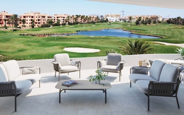 2 slaapkamer Penthouse te koop in Las Lomas de Rame - Bahía Bella, Los Alcázares met zwembad - € 399.900 (Ref: 9574995)