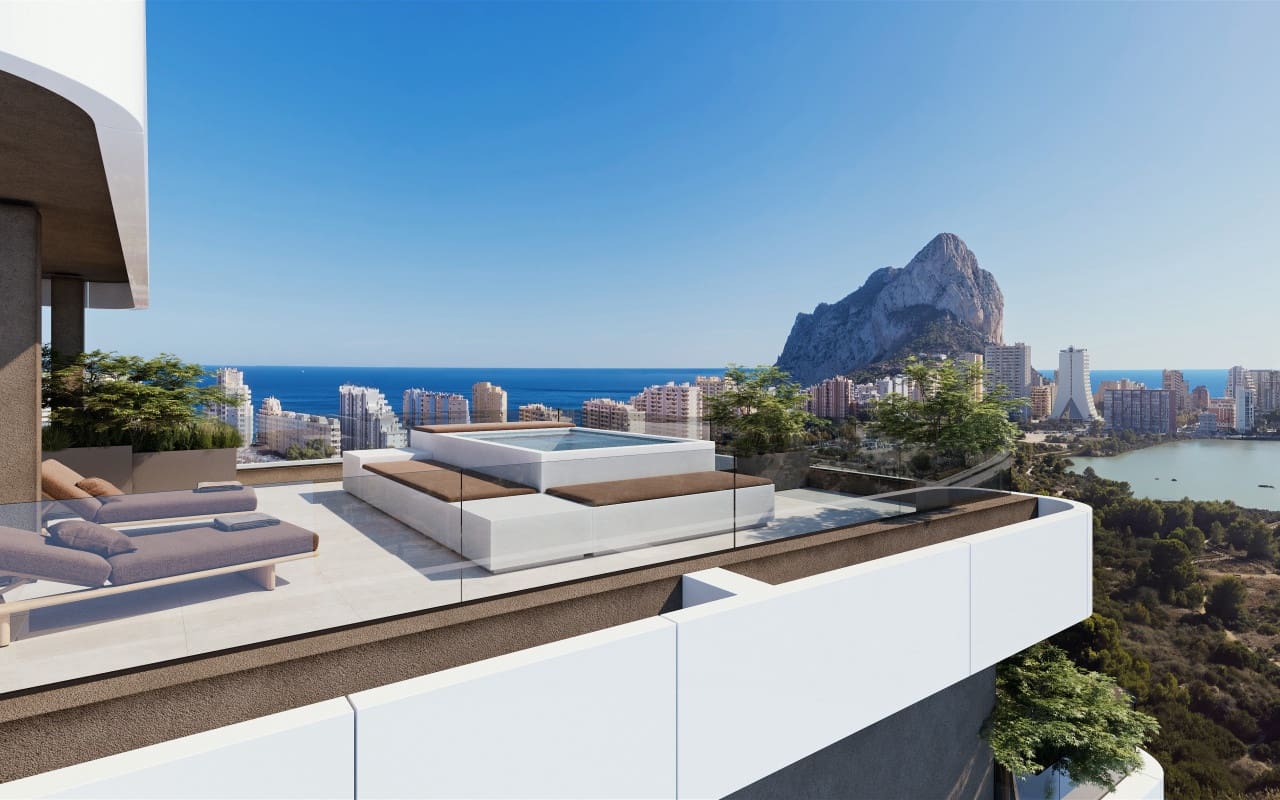 3 sovrum Takvåning till salu i Calpe / Calp med pool - 1 740 000 € (Ref: 9596454)