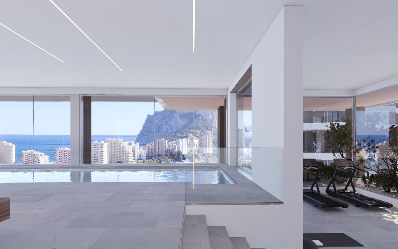 3 sovrum Takvåning till salu i Calpe / Calp med pool - 1 740 000 € (Ref: 9596454)