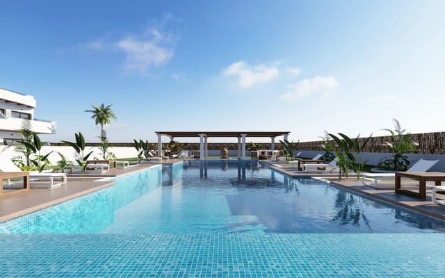 2 chambre Maison de Ville à vendre à Las Lomas de Rame - Bahía Bella, Los Alcázares avec piscine - 389 900 € (Ref: 9606583)