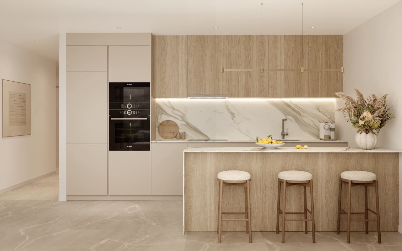 3 makuuhuone Huoneisto myytävänä paikassa Finestrat mukana uima-altaan - 495 000 € (Ref: 9606594)