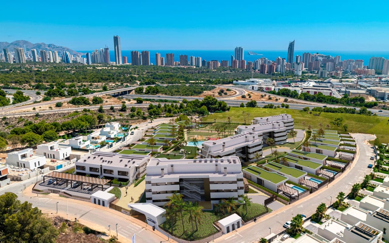 3 makuuhuone Huoneisto myytävänä paikassa Finestrat mukana uima-altaan - 495 000 € (Ref: 9606594)