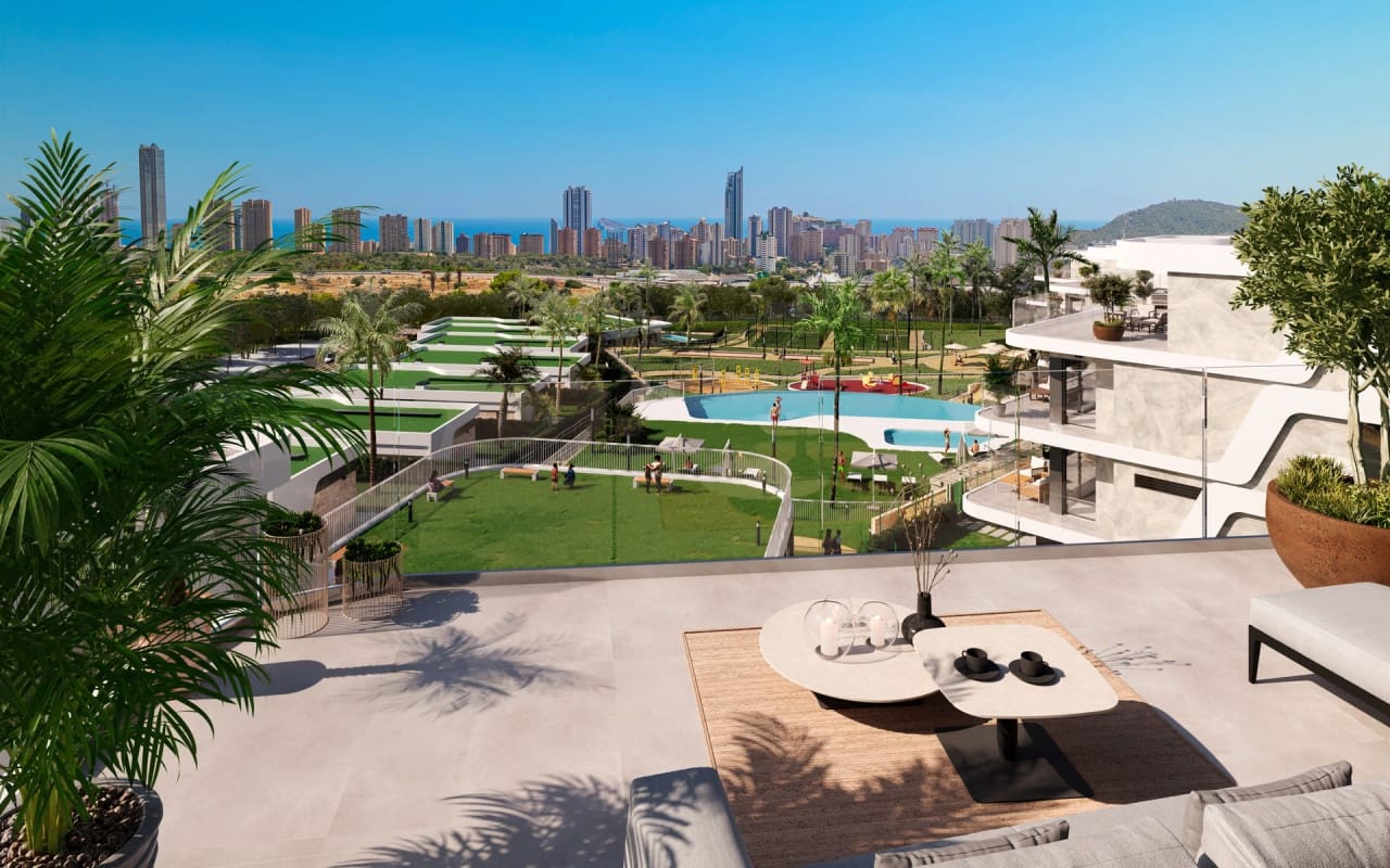 3 camera da letto Appartamento sulla Spiaggia in vendita in Finestrat con piscina - 475.000 € (Rif: 9606595)