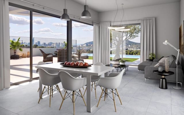 4 soveværelse Villa til salg i Balcón de Finestrat - Terra Marina, Finestrat med swimmingpool - € 725.000 (Ref: 9626316)