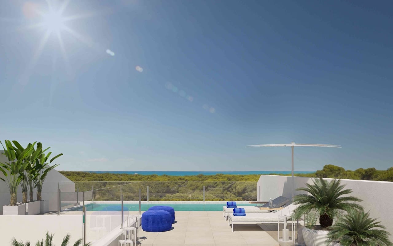 Apartamento Playa de 3 habitaciones en Guardamar del Segura en venta con piscina - 450.000 € (Ref: 9626336)