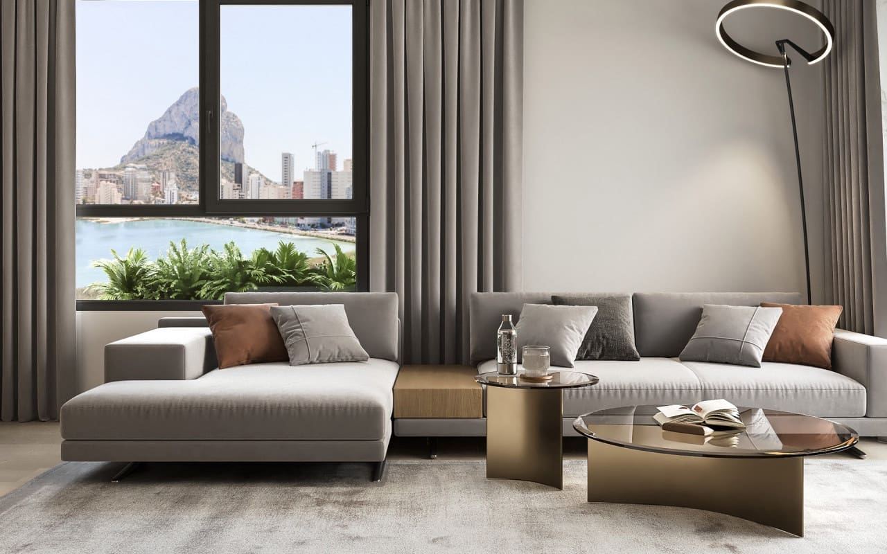 3 sovrum Strandlägenhet till salu i Calpe / Calp med pool - 625 000 € (Ref: 9626343)