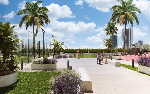 3 sovrum Strandlägenhet till salu i Pueblo, Calpe / Calp med pool - 625 000 € (Ref: 9626343)