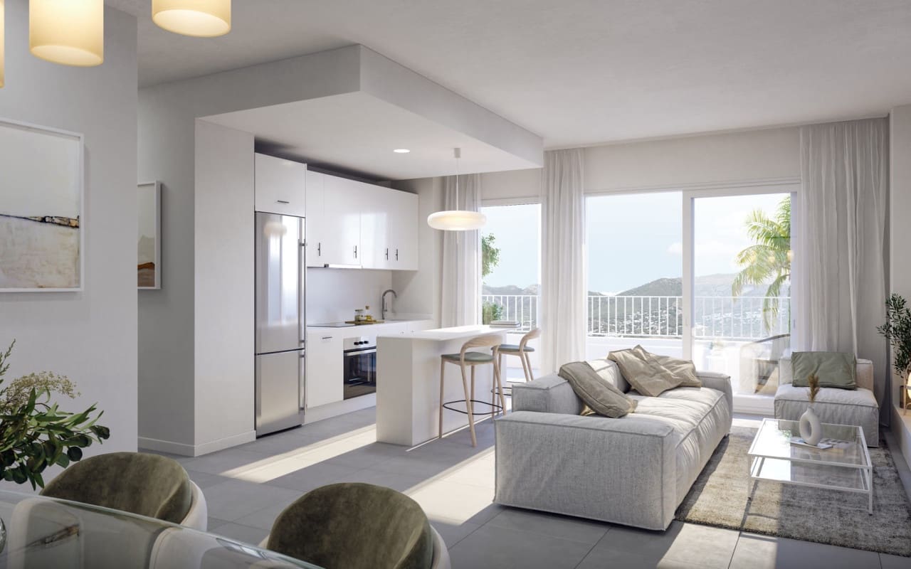 3 makuuhuone Huoneisto myytävänä paikassa Fuengirola mukana uima-altaan - 429 950 € (Ref: 9649758)