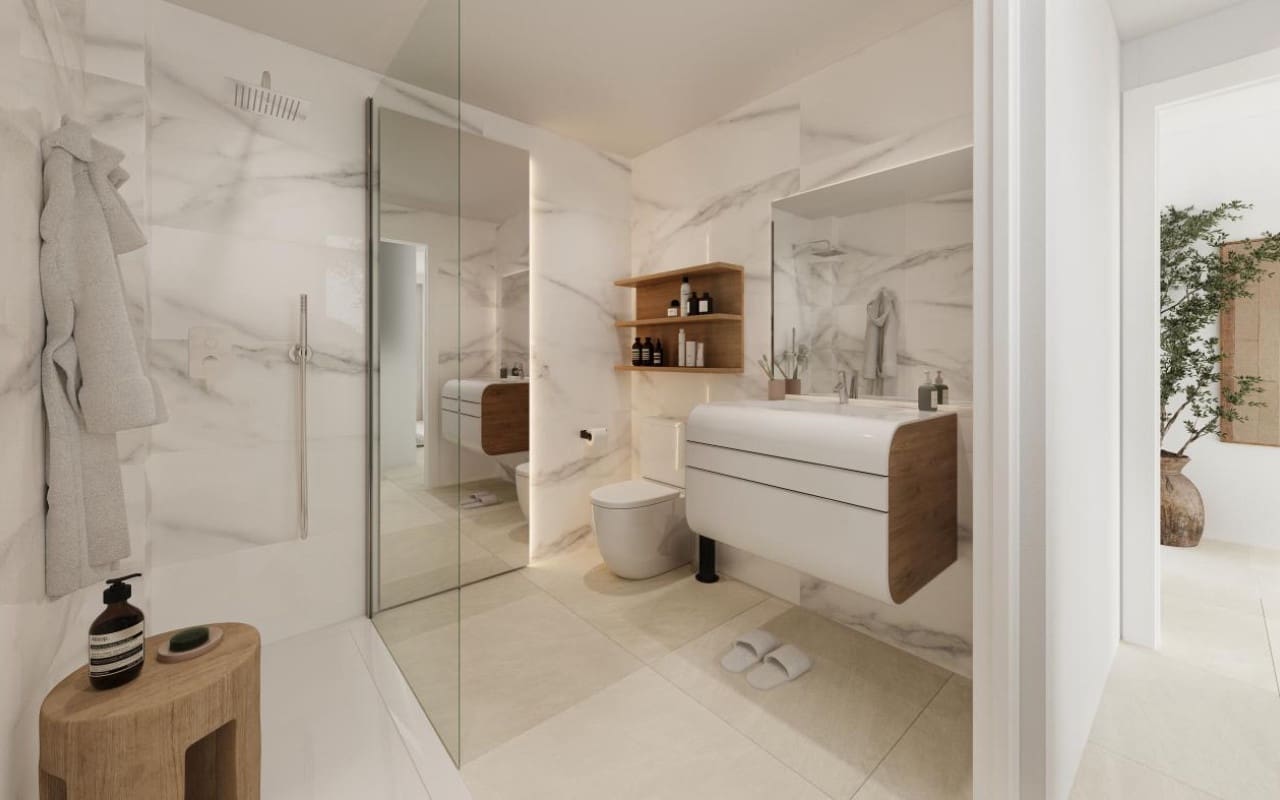 2 quarto Apartamento para venda em Las Lagunas de Mijas com piscina - 455 000 € (Ref: 9649760)