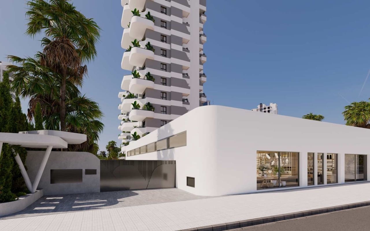 2 bedroom Beach Apartment for sale in Calpe / Calp with pool - € 435,000 (Ref: 9662129)