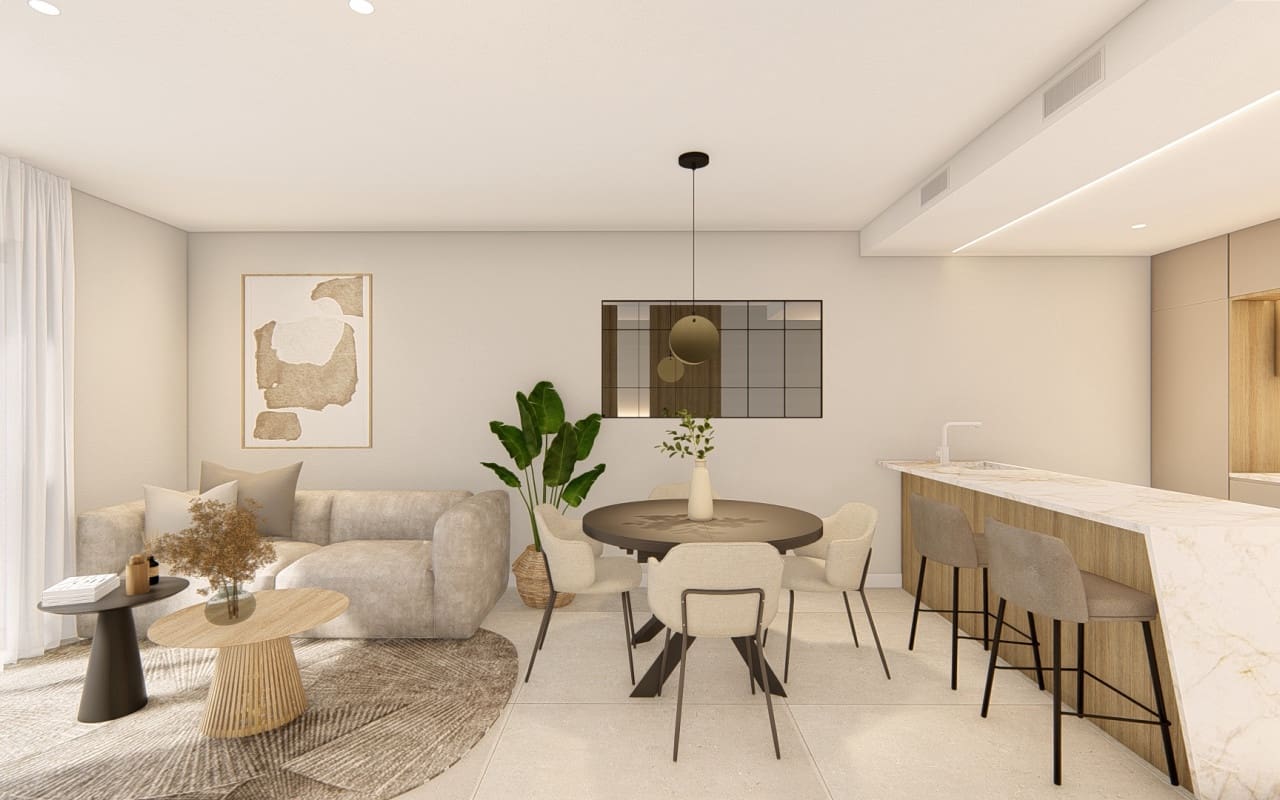 3 sypialnia Penthouse na sprzedaż w Los Alcazares z basenem - 409 000 € (Ref: 9684290)