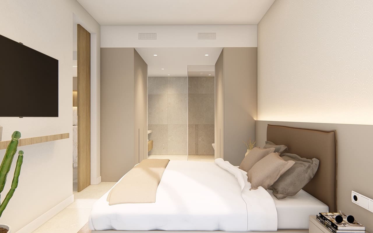 3 sypialnia Penthouse na sprzedaż w Los Alcazares z basenem - 409 000 € (Ref: 9684290)