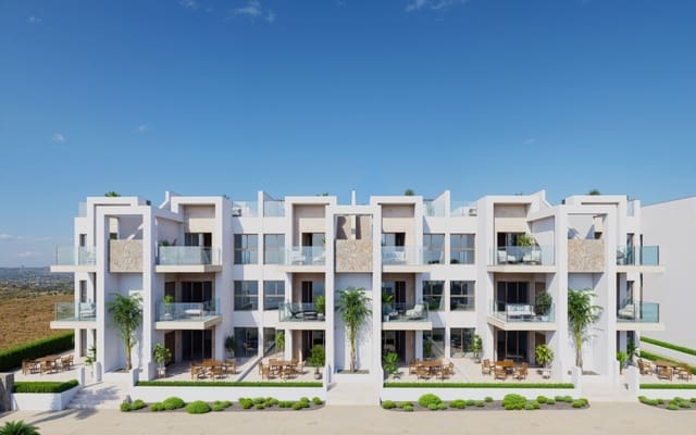 2 chambre Penthouse à vendre à Las Lomas de Rame - Bahía Bella, Los Alcázares avec piscine - 359 000 € (Ref: 9684291)