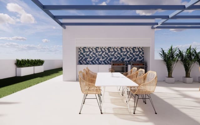 3 sovrum Lägenhet till salu i Torre de la Horadada, Pilar de la Horadada med pool - 378 900 € (Ref: 9684309)