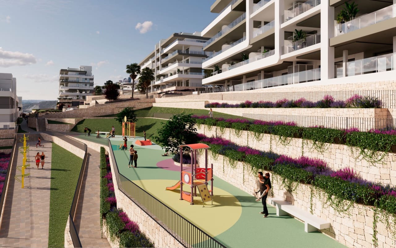 2 soveværelse Penthouse til salg i Muchamiel / Mutxamel med swimmingpool - € 437.000 (Ref: 9699751)