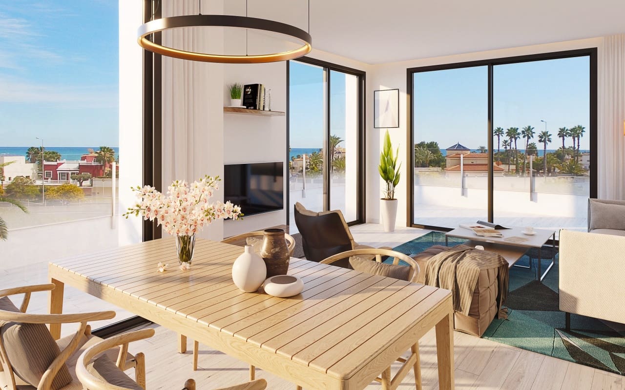 3 makuuhuone Kattohuoneisto myytävänä paikassa Orihuela Costa mukana uima-altaan - 625 000 € (Ref: 9699760)