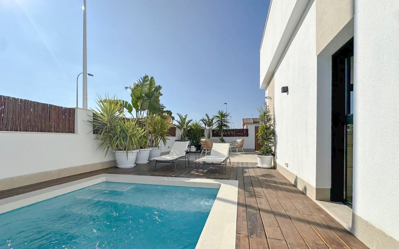 2 soveværelse Villa til salg i Santiago de la Ribera med swimmingpool - € 499.000 (Ref: 9699767)