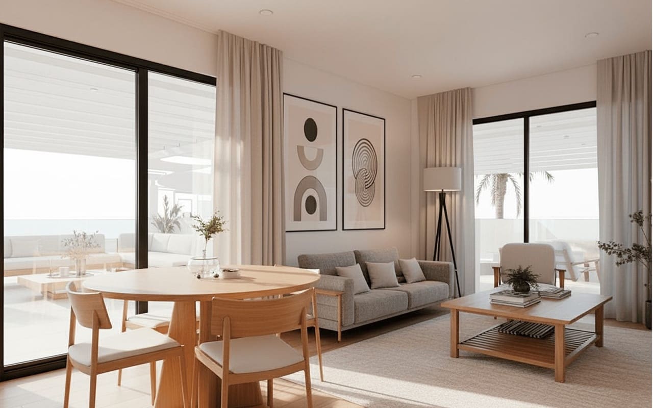 2 soveværelse Penthouse til salg i Los Alcazares med swimmingpool - € 359.900 (Ref: 9726910)