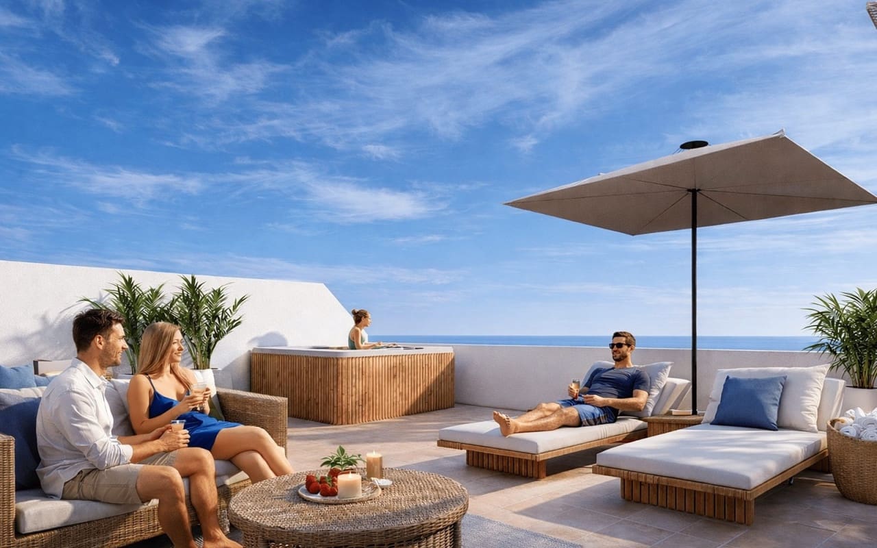 2 soveværelse Penthouse til salg i Los Alcazares med swimmingpool - € 359.900 (Ref: 9726910)