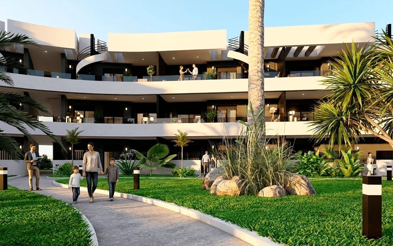 2 soveværelse Penthouse til salg i Los Alcazares med swimmingpool - € 359.900 (Ref: 9726910)