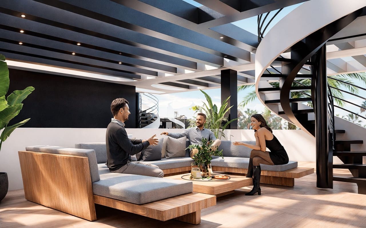 2 soveværelse Penthouse til salg i Los Alcazares med swimmingpool - € 359.900 (Ref: 9726910)