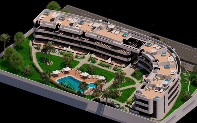 2 soveværelse Penthouse til salg i Las Lomas de Rame - Bahía Bella, Los Alcázares med swimmingpool - € 359.900 (Ref: 9726910)