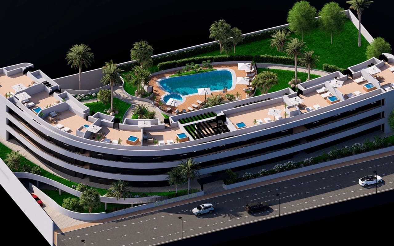 2 soveværelse Penthouse til salg i Los Alcazares med swimmingpool - € 359.900 (Ref: 9726910)