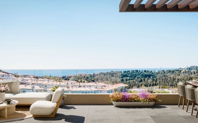 2 chambre Penthouse à vendre à Hipódromo - Cerrado del Águila, Mijas avec piscine - 480 000 € (Ref: 9775892)