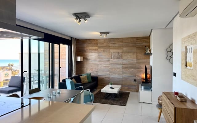 2 slaapkamer Strandappartement te koop in Mil Palmeras, Pilar de la Horadada met zwembad - € 335.000 (Ref: 9775895)