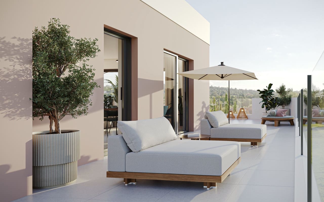 2 makuuhuone Huoneisto myytävänä paikassa Marbella mukana uima-altaan - 590 000 € (Ref: 9775899)