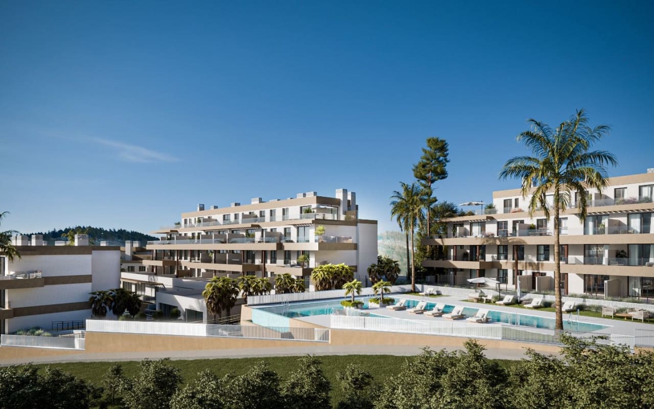 3 sovrum Lägenhet till salu i Mijas med pool - 425 000 € (Ref: 9775902)