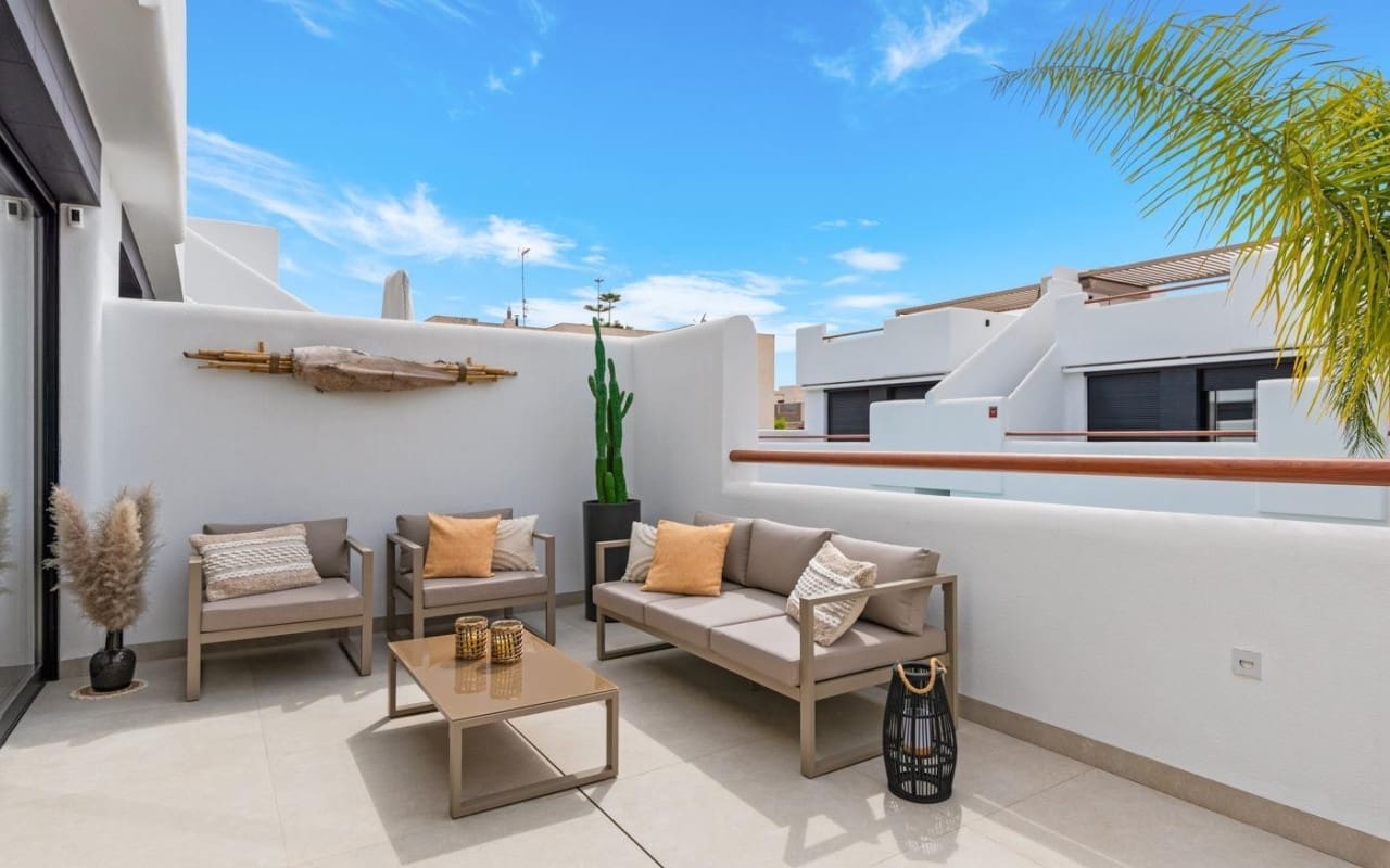 2 sovrum Takvåning till salu i Santiago de la Ribera med pool - 372 000 € (Ref: 9793139)