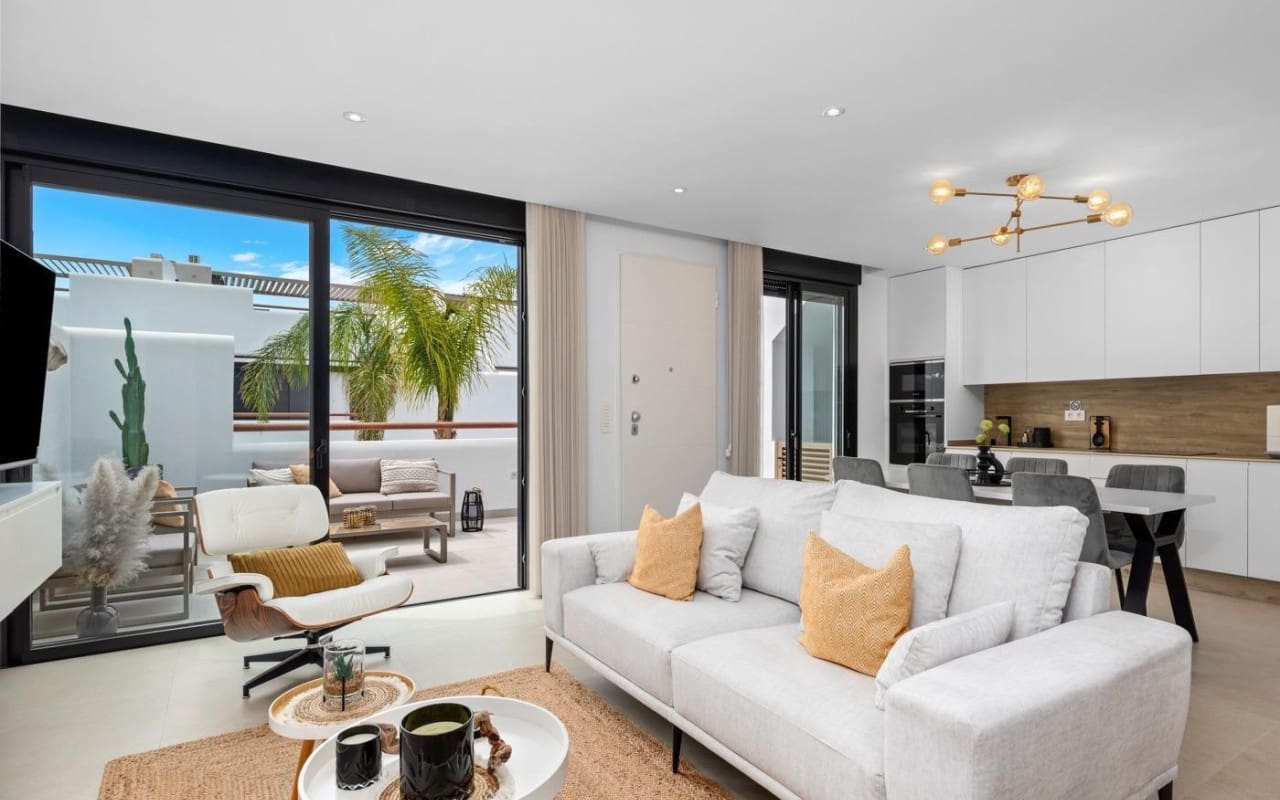 2 sovrum Takvåning till salu i Santiago de la Ribera med pool - 372 000 € (Ref: 9793139)