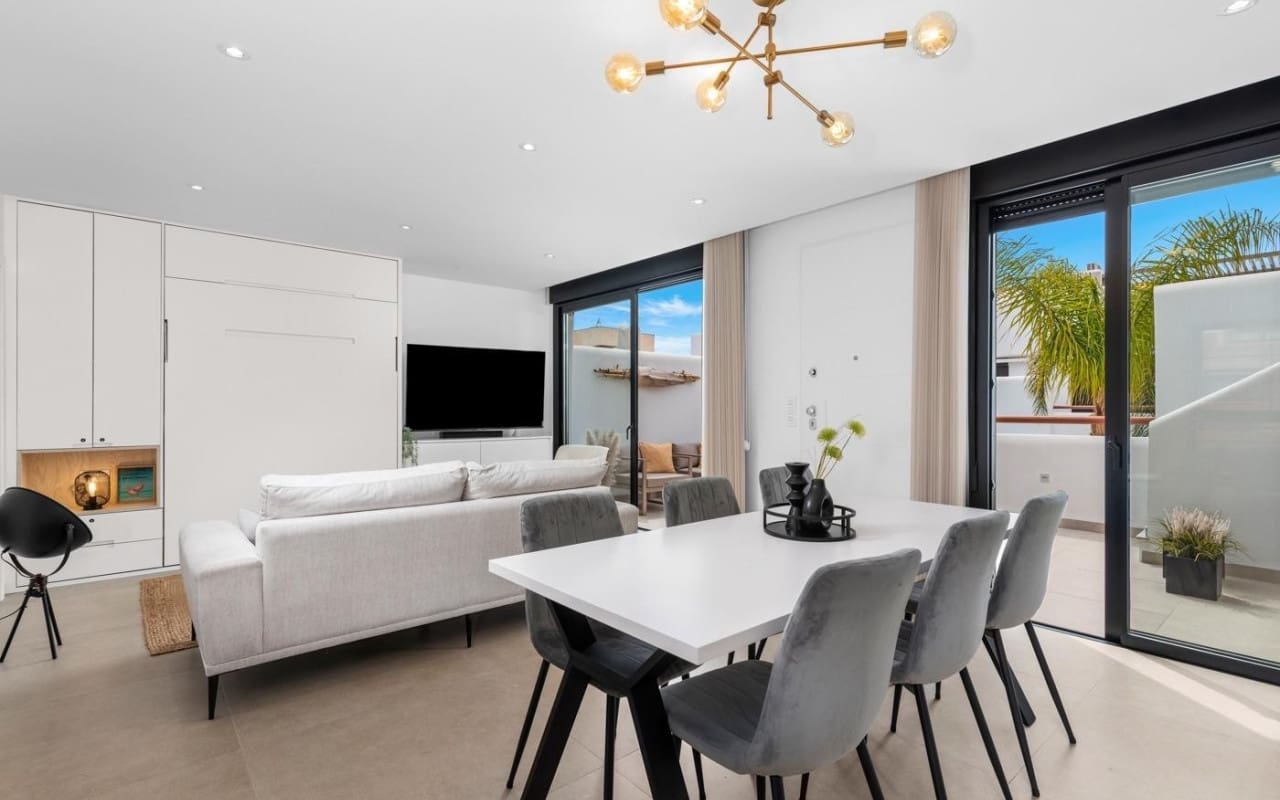 2 sovrum Takvåning till salu i Santiago de la Ribera med pool - 372 000 € (Ref: 9793139)