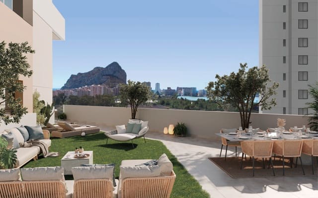 2 slaapkamer Penthouse te koop in Levante - Playa Fossa, Calpe / Calp met zwembad - € 650.000 (Ref: 9798140)