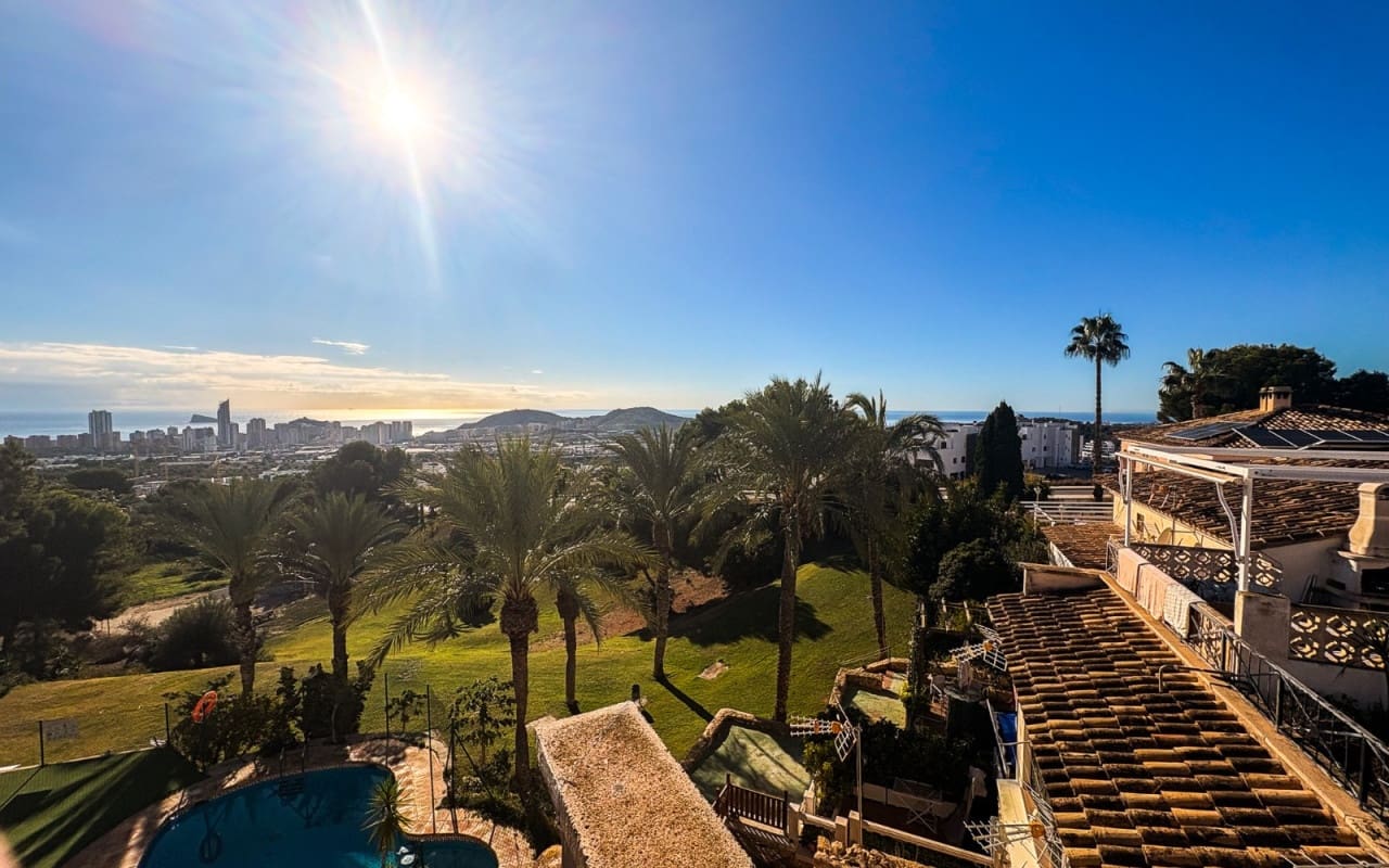 2 chambre Villa/Maison Mitoyenne à vendre à Finestrat avec piscine - 339 000 € (Ref: 9805159)