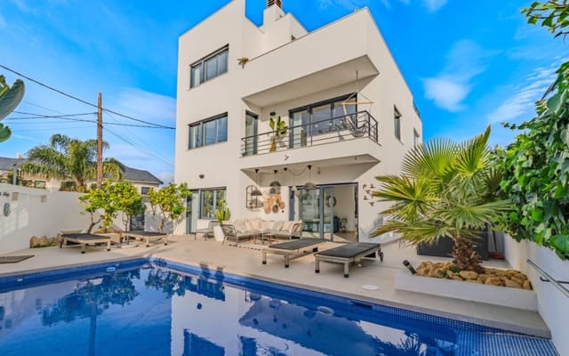 7 Zimmer Villa zu verkaufen in Cabo de las Huertas, Alicante / Alacant Stadt mit Pool - 2.900.000 € (Ref: 9805167)