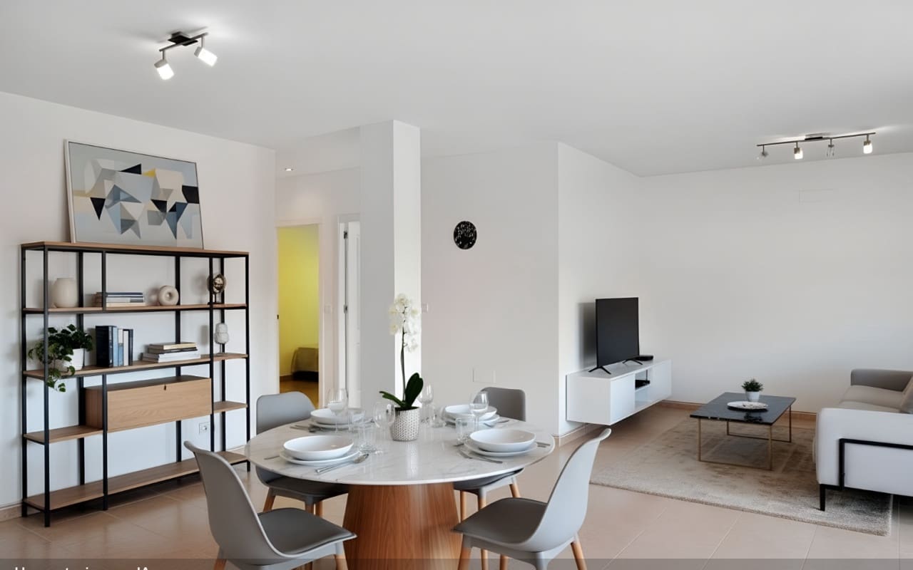 Apartamento de 2 habitaciones en Gran Alacant en venta con piscina - 280.000 € (Ref: 9805196)