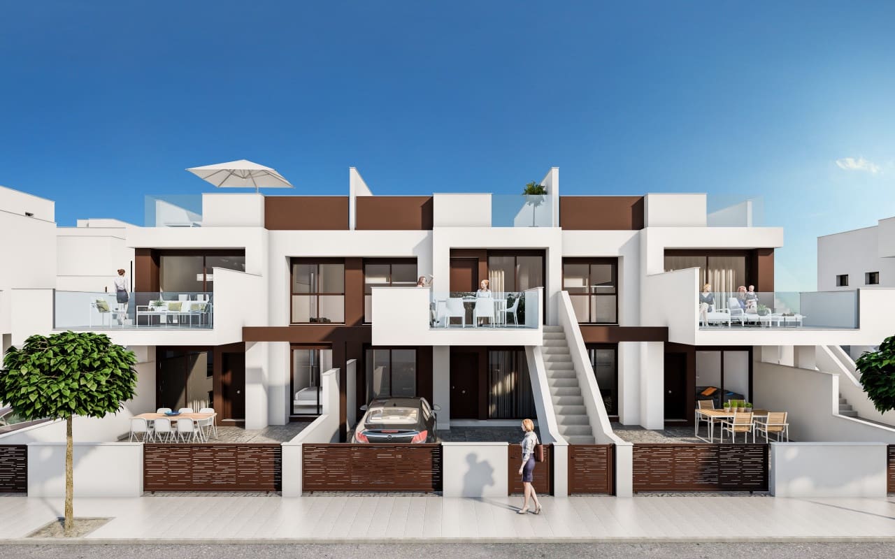 2 chambre Maison de Ville à vendre à Pilar de la Horadada avec piscine - 369 900 € (Ref: 9843751)