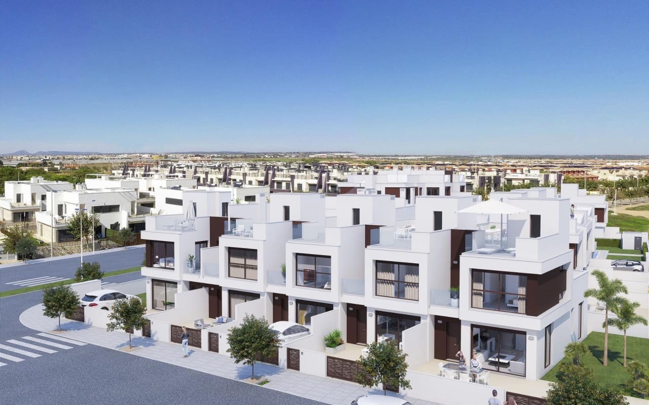 2 chambre Maison de Ville à vendre à Pilar de la Horadada avec piscine - 369 900 € (Ref: 9843751)