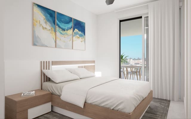Ático de 3 habitaciones en Los Narejos - Punta Calera, Los Alcázares en venta con piscina - 449.900 € (Ref: 9843754)