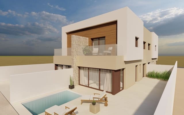 3 makuuhuone Omakotitalo myytävänä paikassa Santiago de la Ribera, San Javier - 376 500 € (Ref: 9843759)