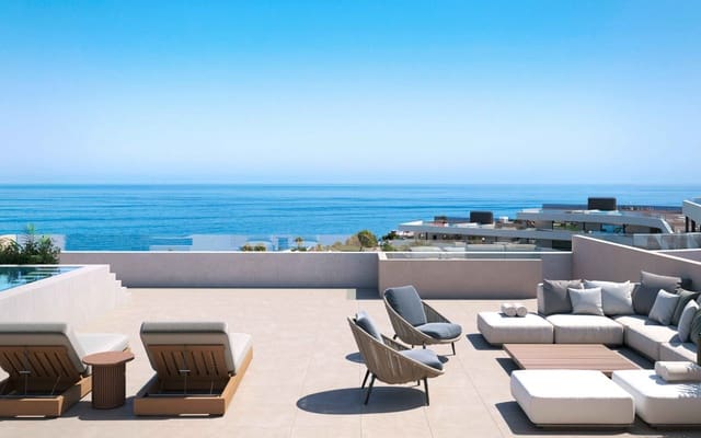 2 chambre Penthouse à vendre à Chullera, Manilva avec piscine - 545 000 € (Ref: 9909049)