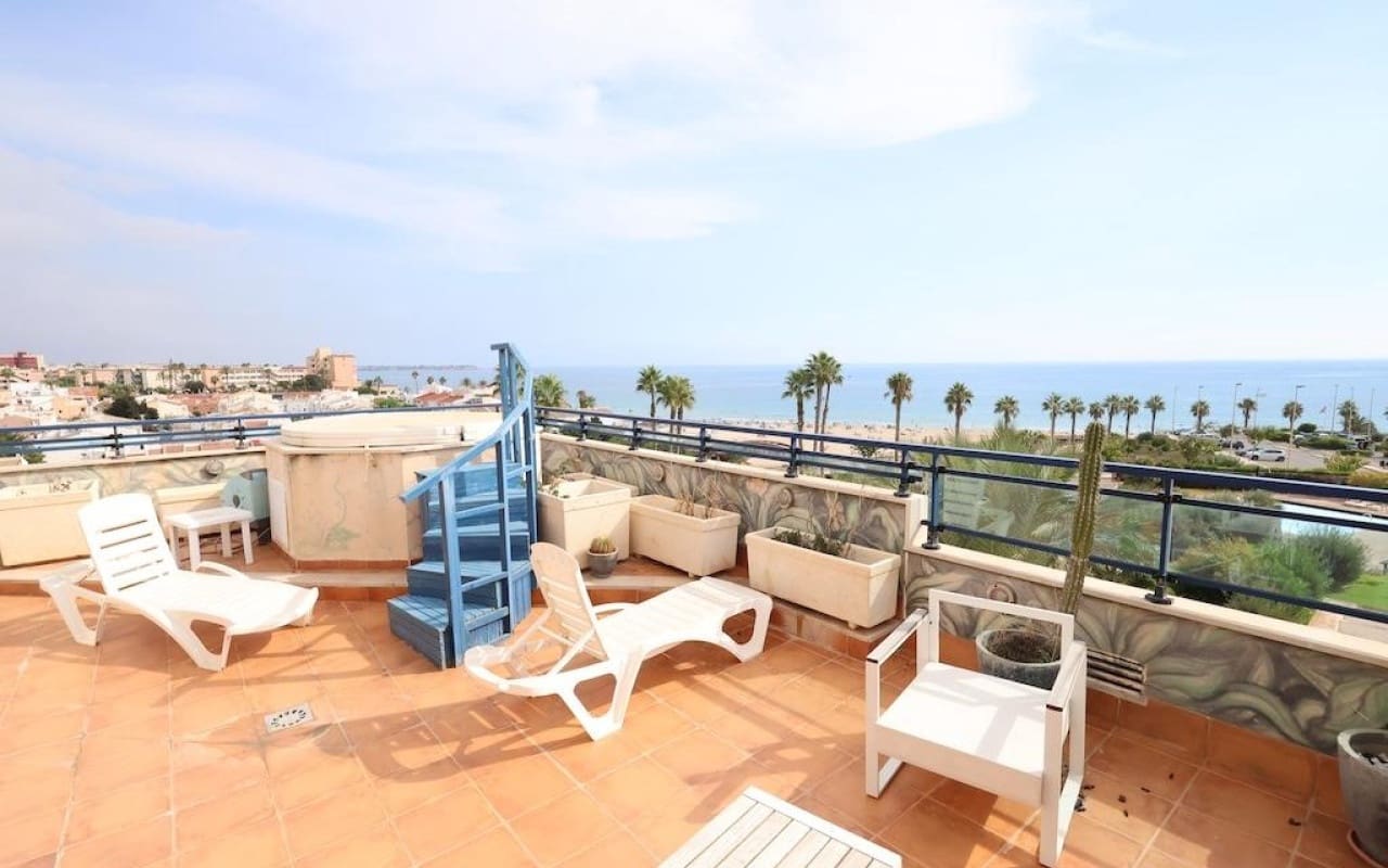3 chambre Penthouse à vendre à Pilar de la Horadada avec piscine - 490 000 € (Ref: 9913710)