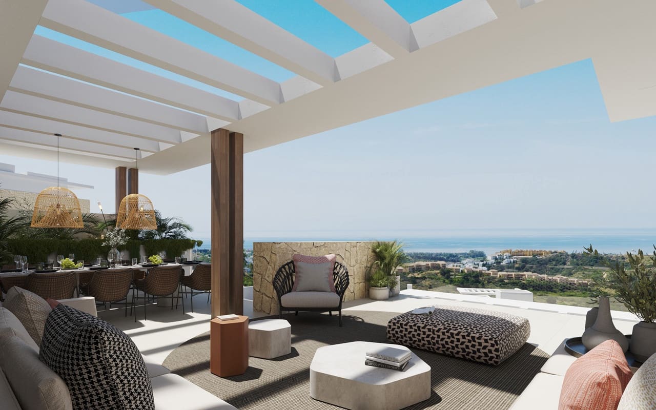 3 sypialnia Penthouse na sprzedaż w Estepona z basenem - 1 725 000 € (Ref: 9977718)