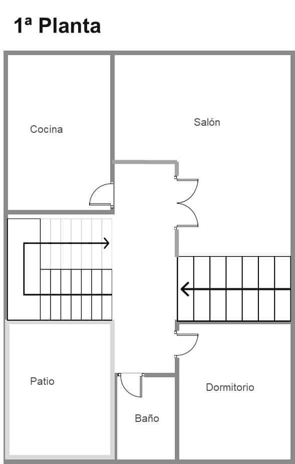 5 chambre Maison de Ville à vendre à Albolote avec garage - 280 000 € (Ref: 9335078)